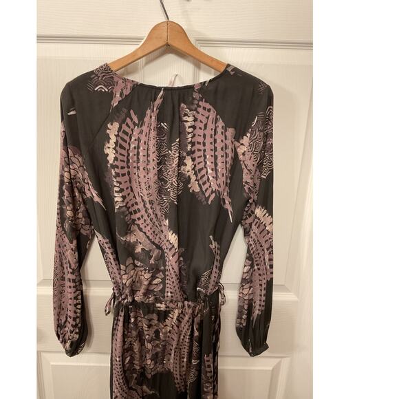 Free People Out of the Woods Maxi Floral Boho Rocker Hippie Chic Dress, S - Picture 14 of 14